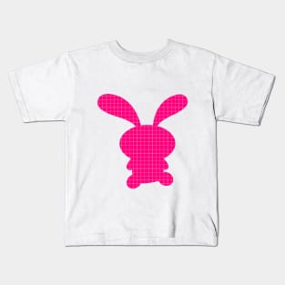 Bunny pixel art Kids T-Shirt